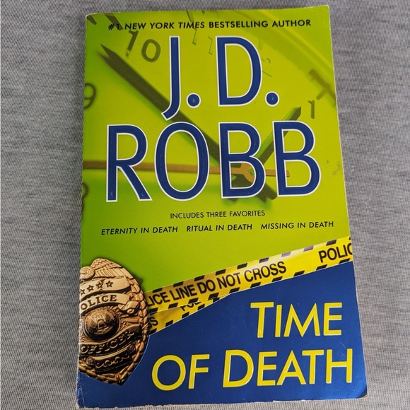 🍭 3/$10 J.D. Robb: Time of Death (Paperback) - Picture 1 of 4